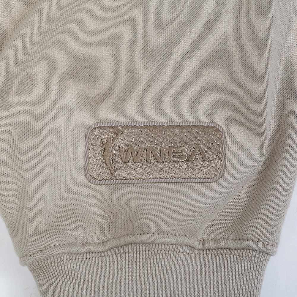 WNBA CONNECTICUT SUN NEUTRAL MEN'S DROP SHOULDER FLEECE PULLOVER HOODIE