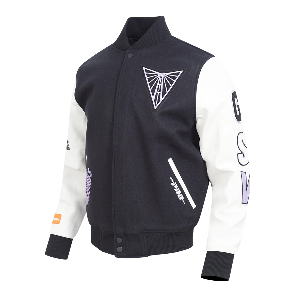 WNBA GOLDEN STATE VALKYRIES CLASSIC CHENILLE MEN'S WOOL VARSITY JACKET