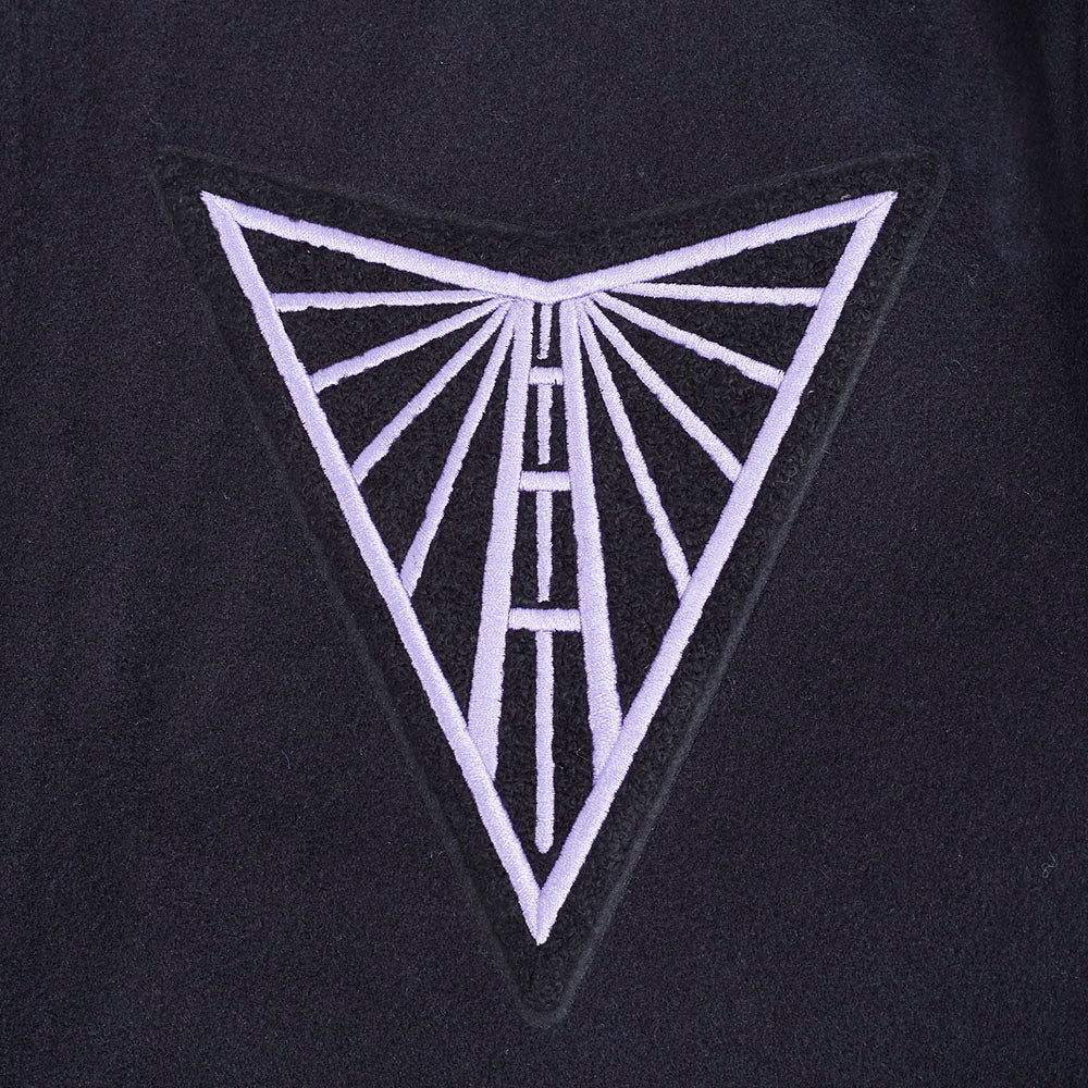 WNBA GOLDEN STATE VALKYRIES CLASSIC CHENILLE MEN'S WOOL VARSITY JACKET