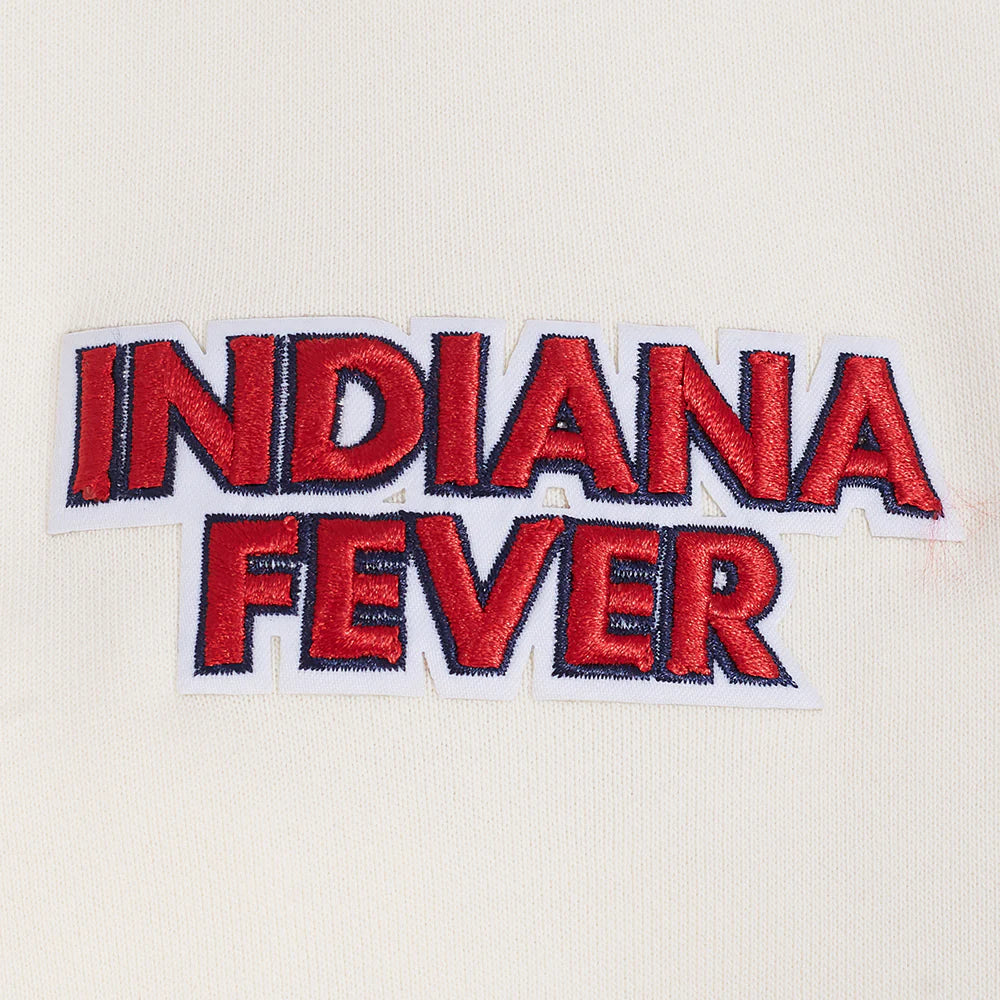 WNBA INDIANA FEVER RETRO CLASSICS WOMEN'S RIB FLC CROPPED PO HOODIE