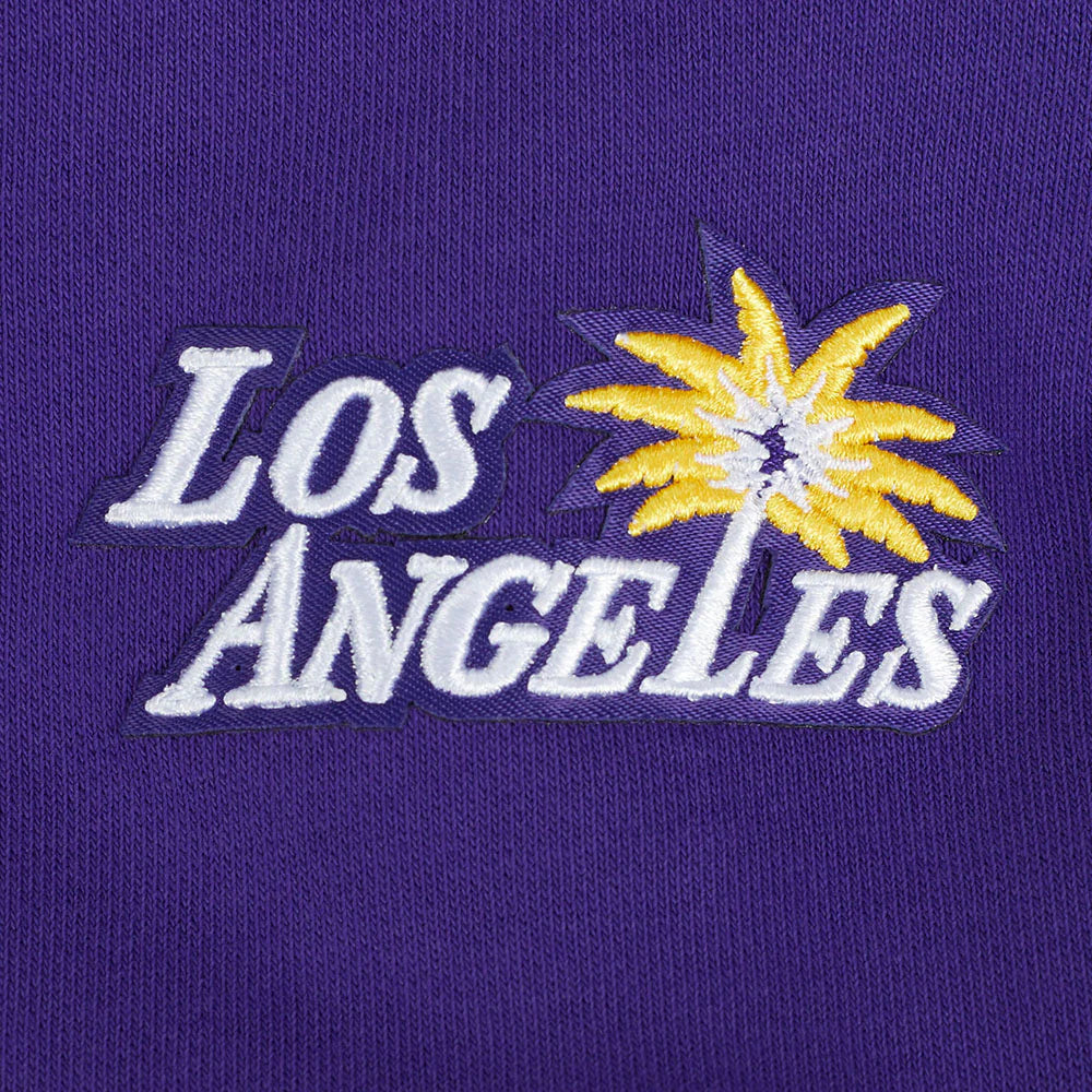 WNBA LOS ANGELES SPARKS CLASSIC ESSENTIALS WOMEN'S FLEECE CREWNECK
