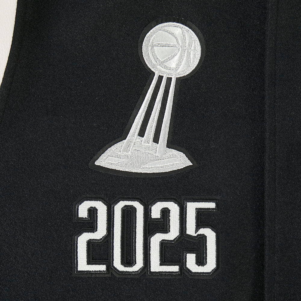 LAS VEGAS ACES WNBA FINALS 2025 MEN'S RIB WOOL VARSITY JACKET