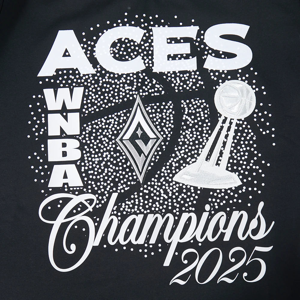 LAS VEGAS ACES WNBA FINALS 2025 WOMEN'S SJ SLIM FIT TEE