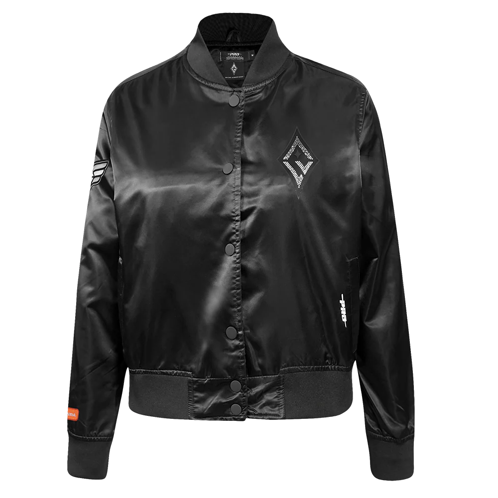 WNBA LAS VEGAS ACES JEWELS WOMEN'S SATIN JACKET