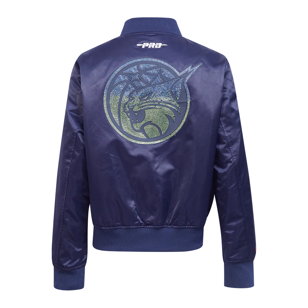 WNBA MINNESOTA LYNX JEWELS WOMEN'S SATIN JACKET