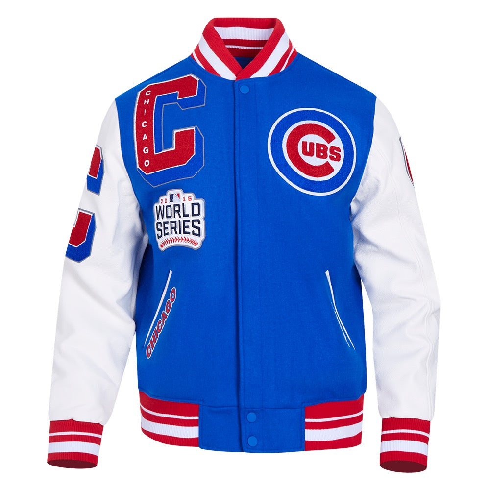 CHICAGO CUBS MASH-UP VARSITY JACKET